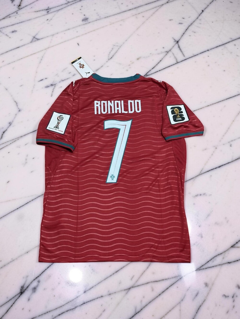 Cristiano Ronaldo Portugal 2026 World Cup Home Jersey #7 Adult S-2XL